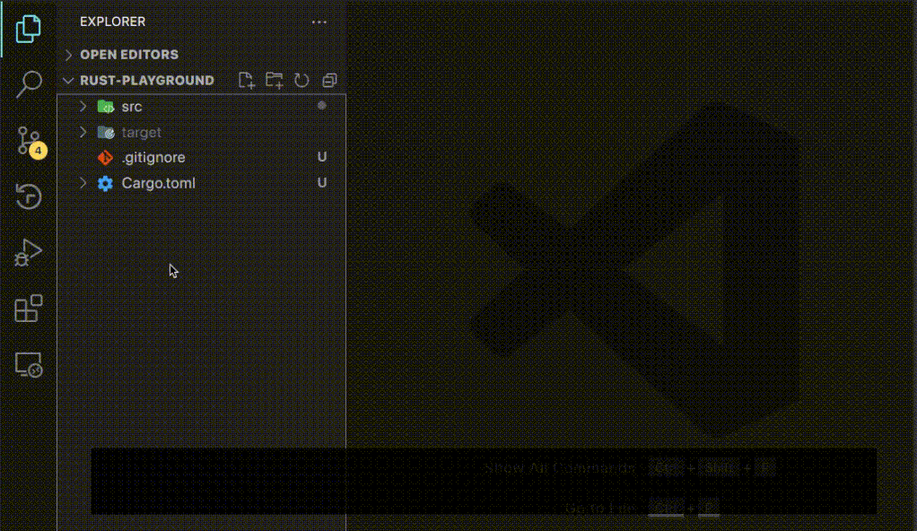 File explorer keybindings
