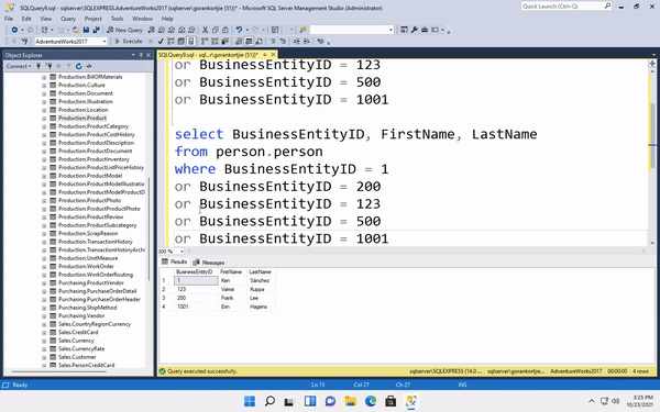 where-query-with-in