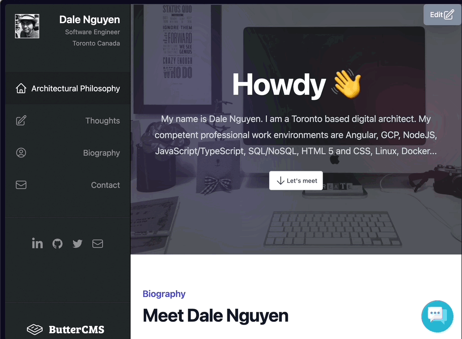 Meet AI Dale on - https://dalenguyen.me