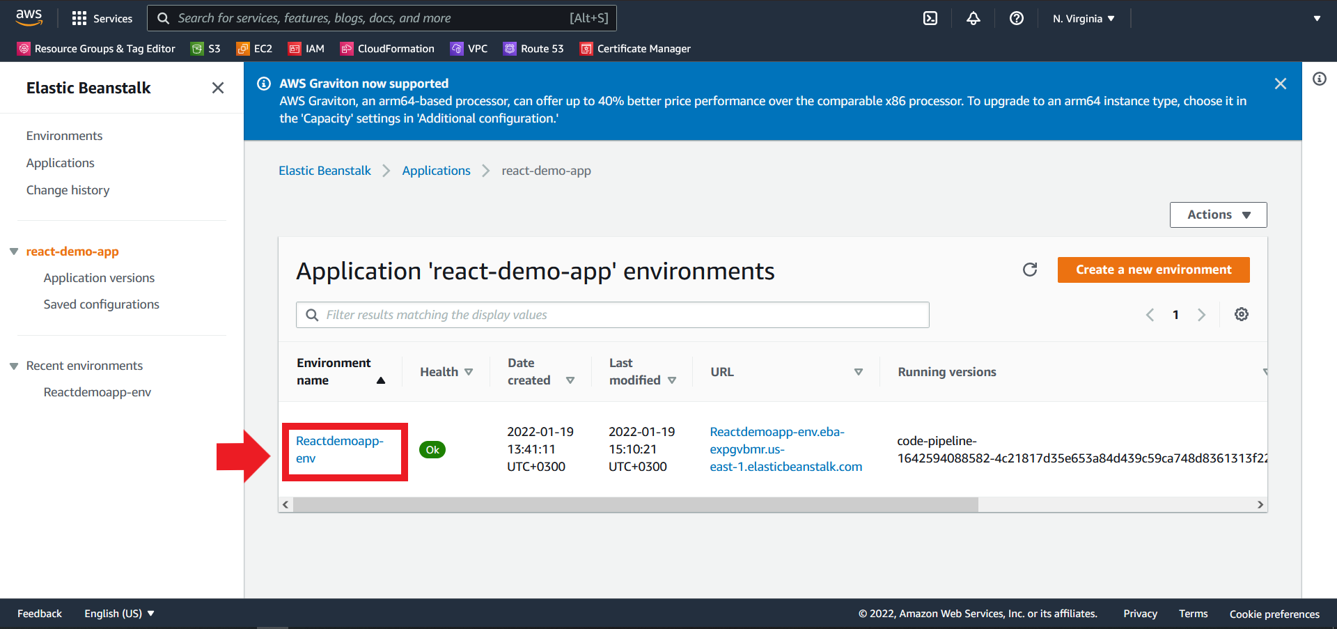 Elastic Beanstalk Application