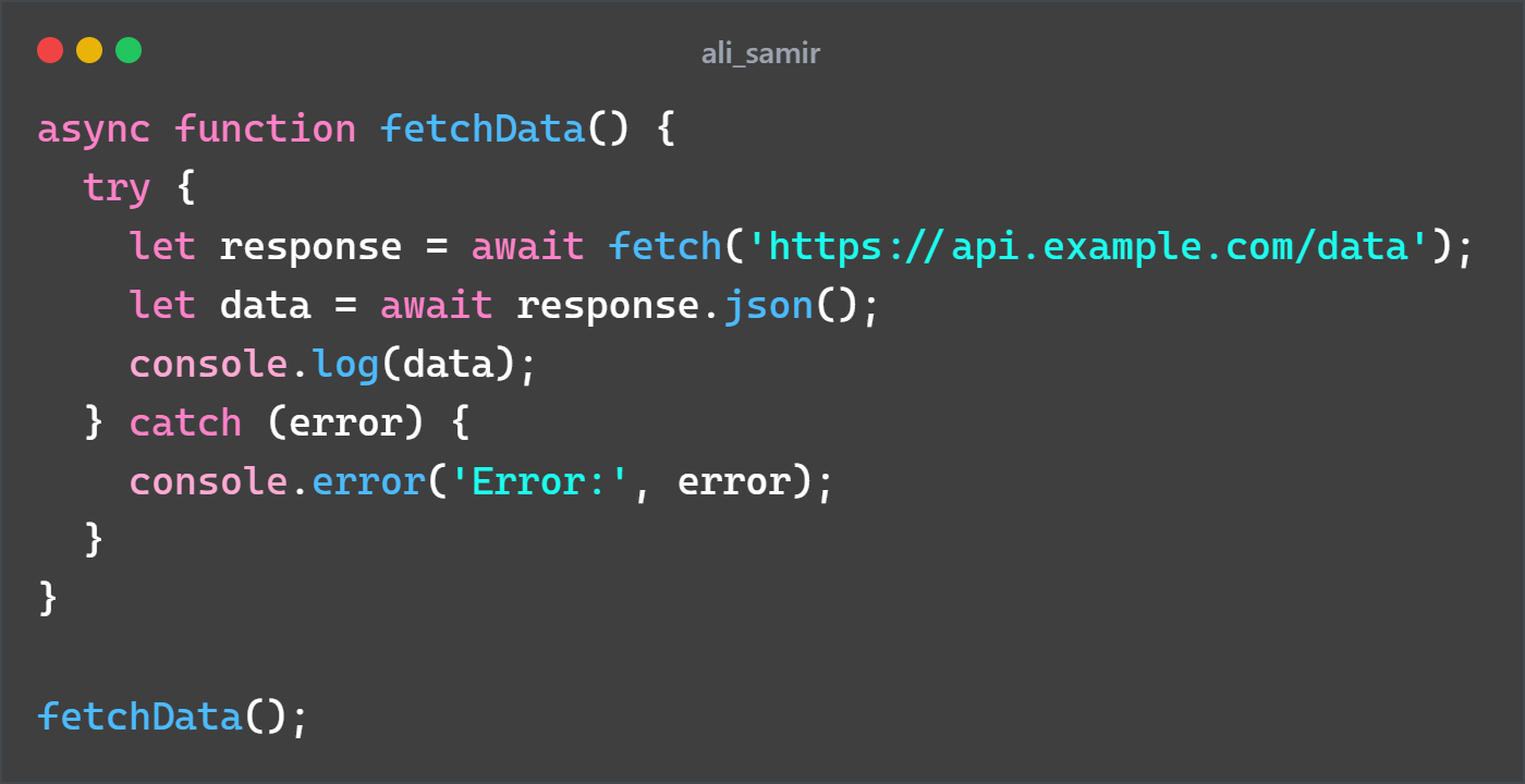 async/await