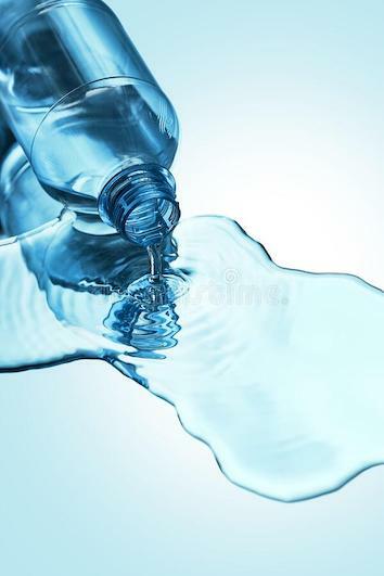 Bottle leaking water