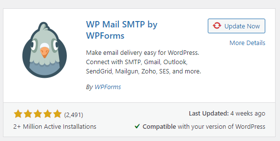 “WP Mail SMTP by WPForms” Plugin