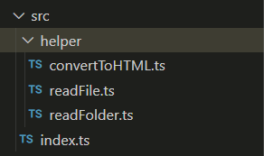 Reverted file structure