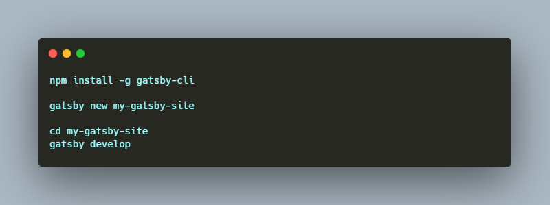 What and Why Gatsby? (Build your site blazing fast)