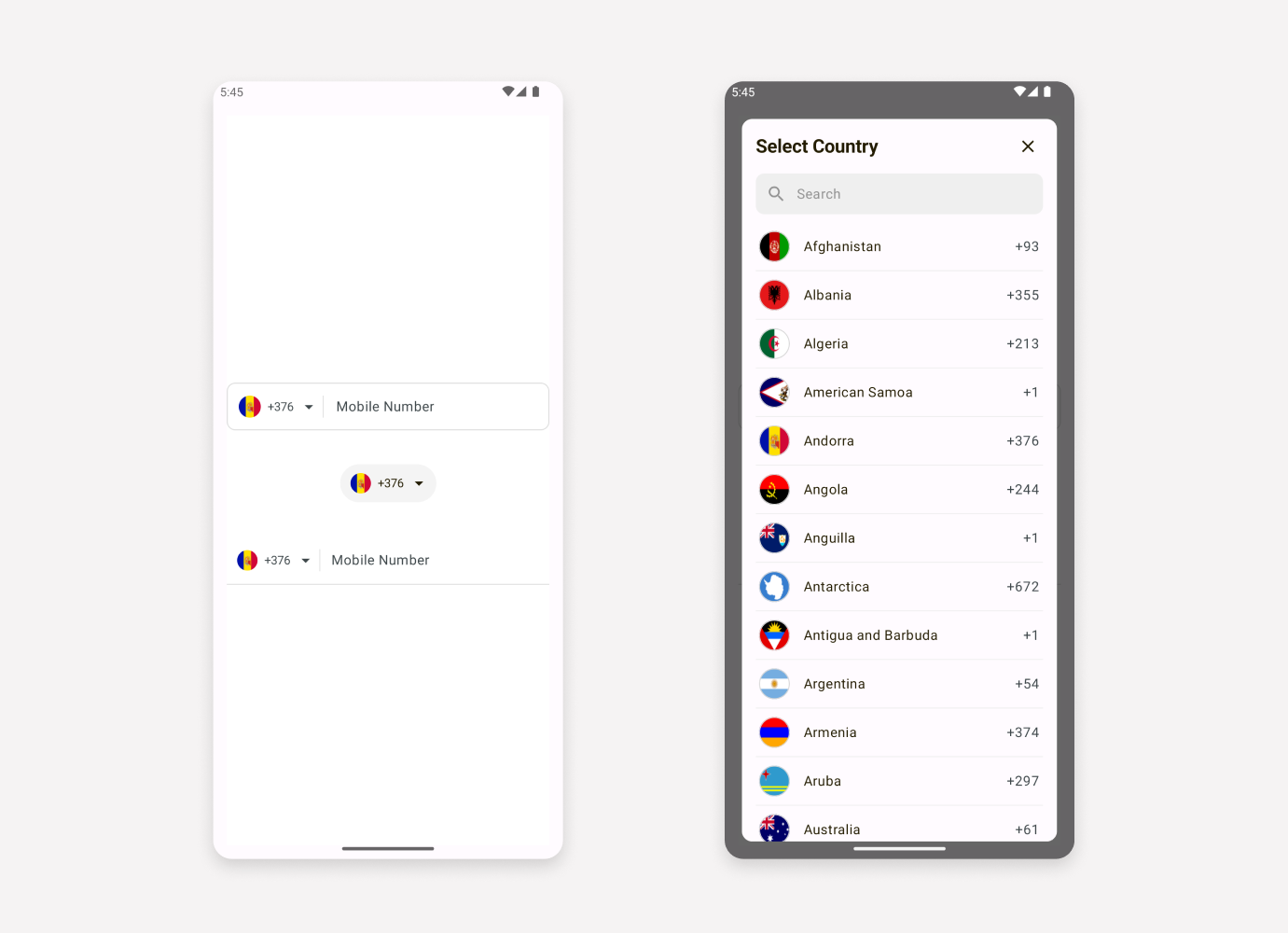 countrycodepicker compose multiplatform
