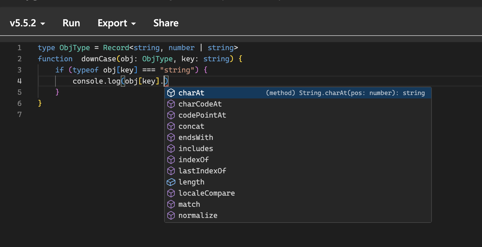 Control Flow Narrowing in TypeScript 5.5