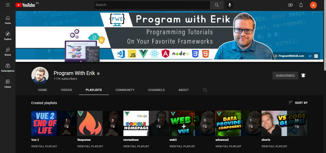 Program With Erik