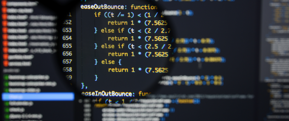Blurry JavaScript code, representing the need for clarity in interviews