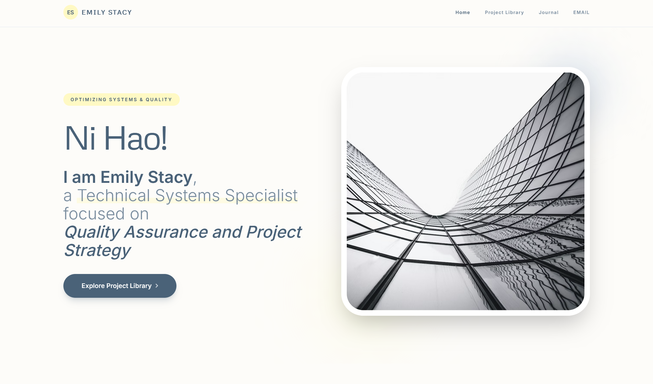 Portfolio screenshot