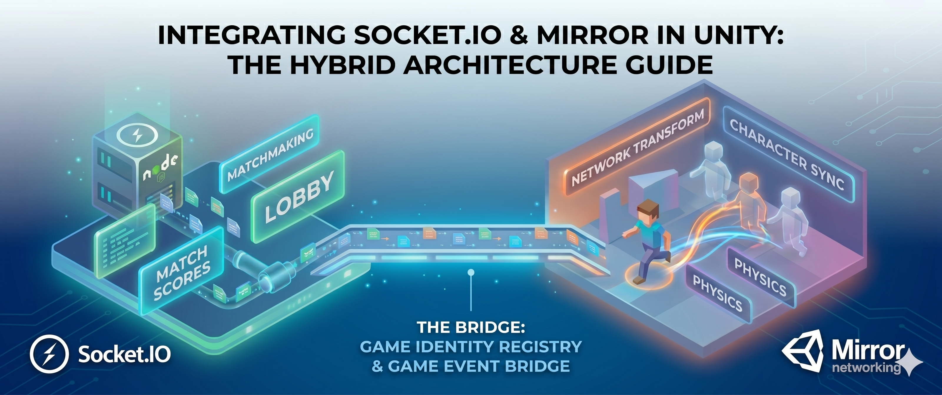 How to Integrate Mirror and SocketIO in Unity — A Hybrid Multiplayer Architecture