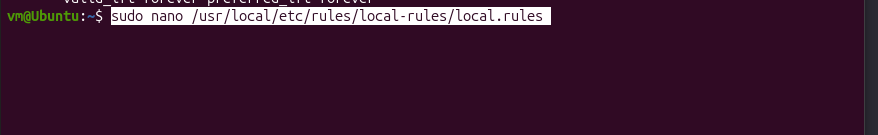 带有新 alert 规则的 local.rules 文件