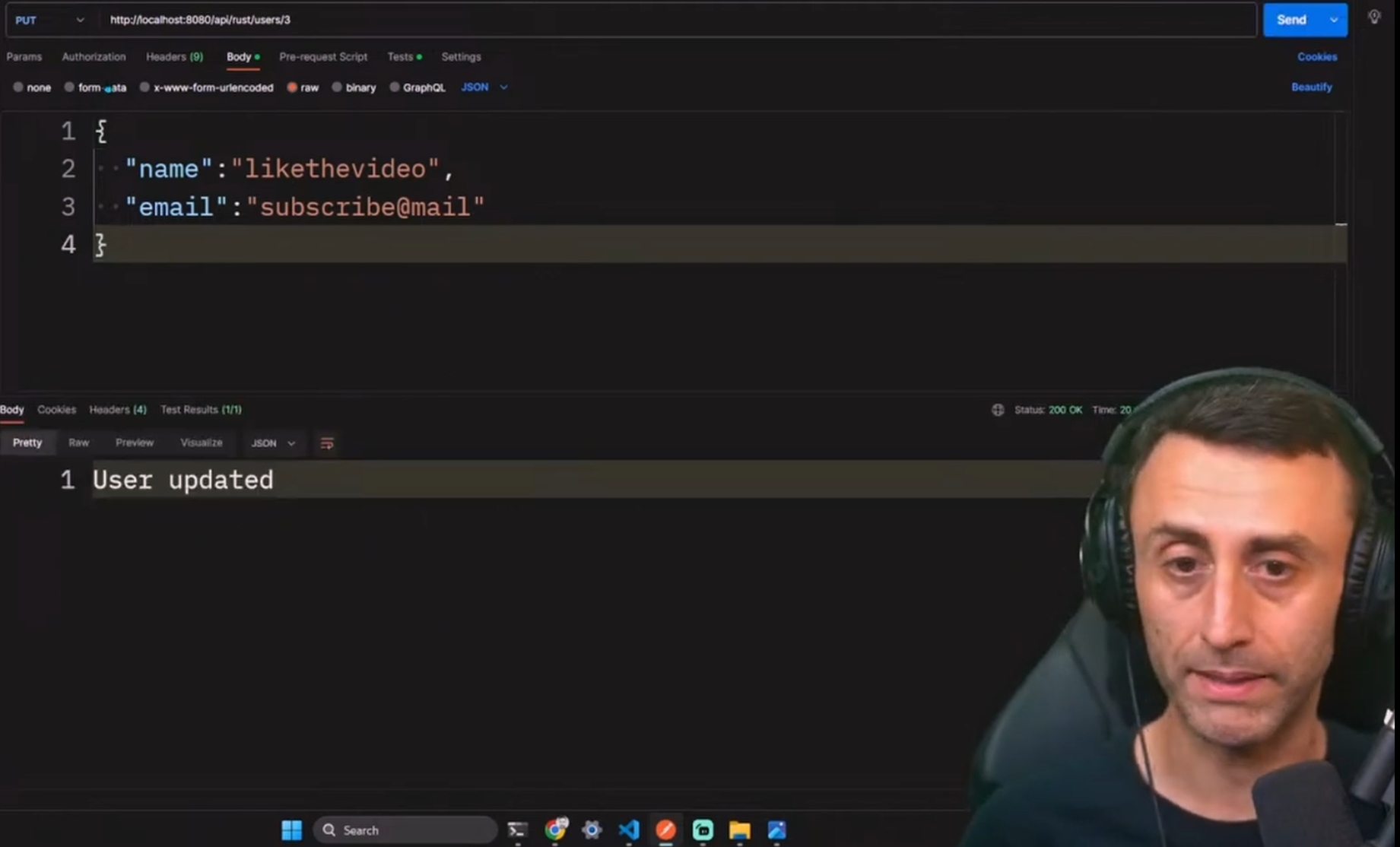 Build a FULL STACK Web app with Rust API, Next.js 14, Serde, Postgres, Docker, docker Compose