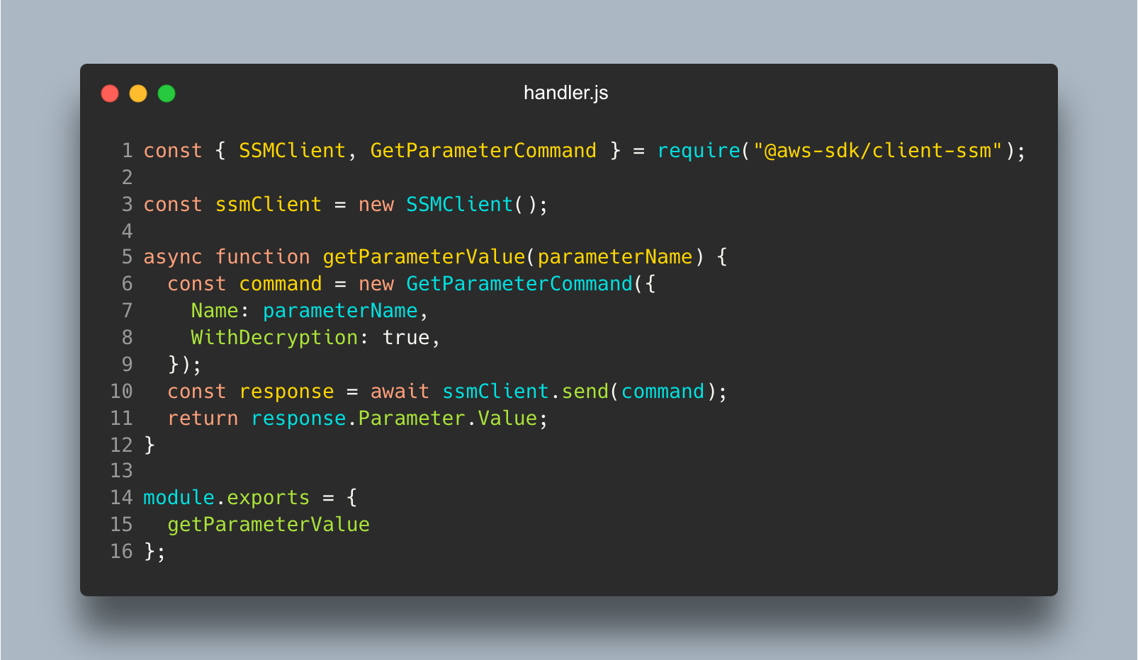 Helper function for SSM Client