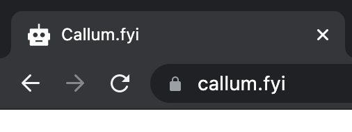 Dark mode favicon