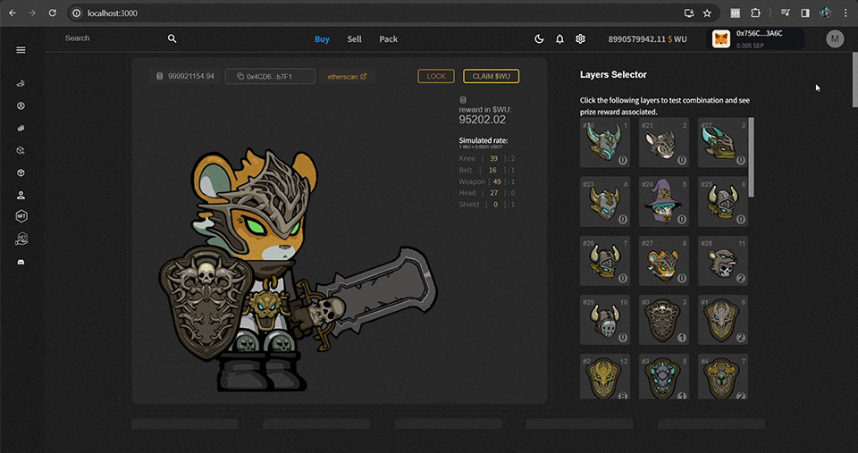 New NFTs being minted regularly changes the supply landscape, impacting combo prices and rewards. source: Author