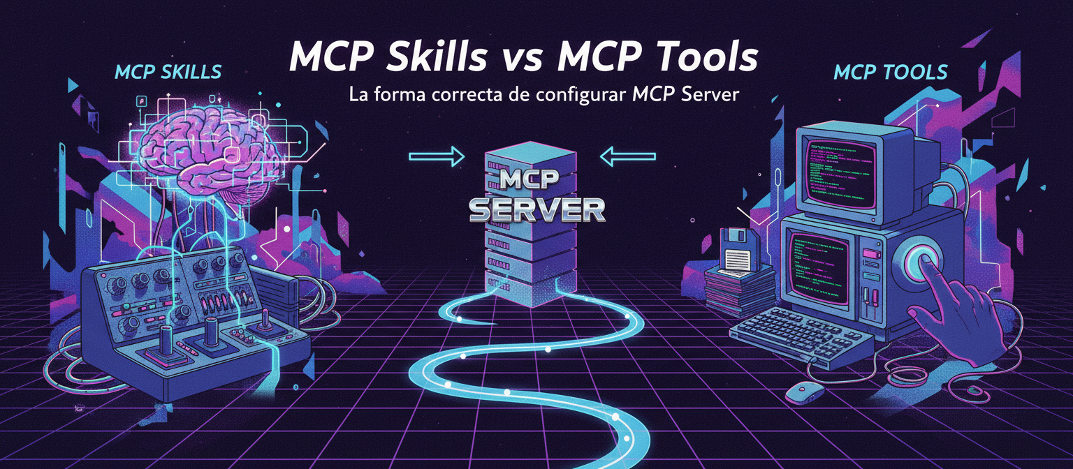 MCP Skills vs MCP Tools: La forma correcta de configurar MCP Server