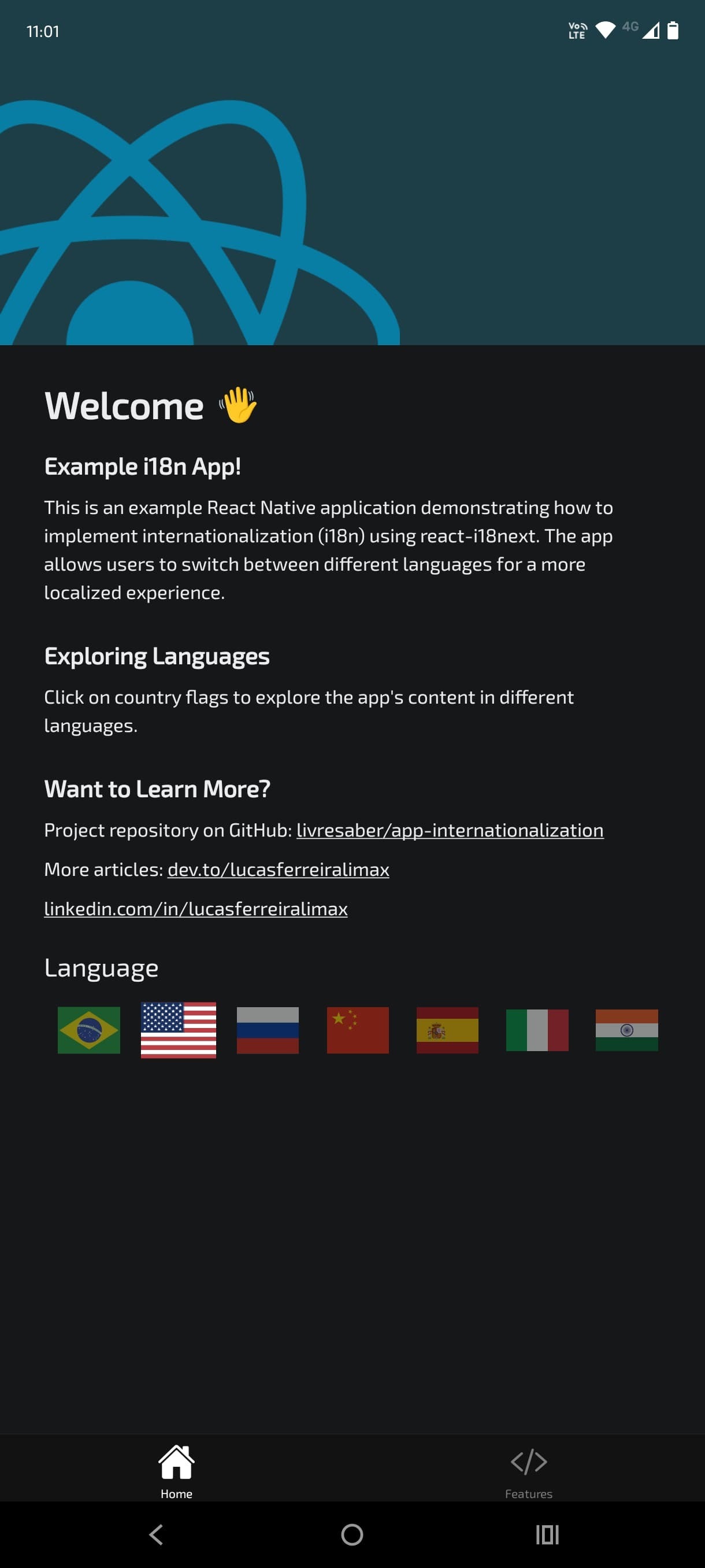 Image app-internationalization in English