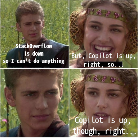 Copilot is up, right?