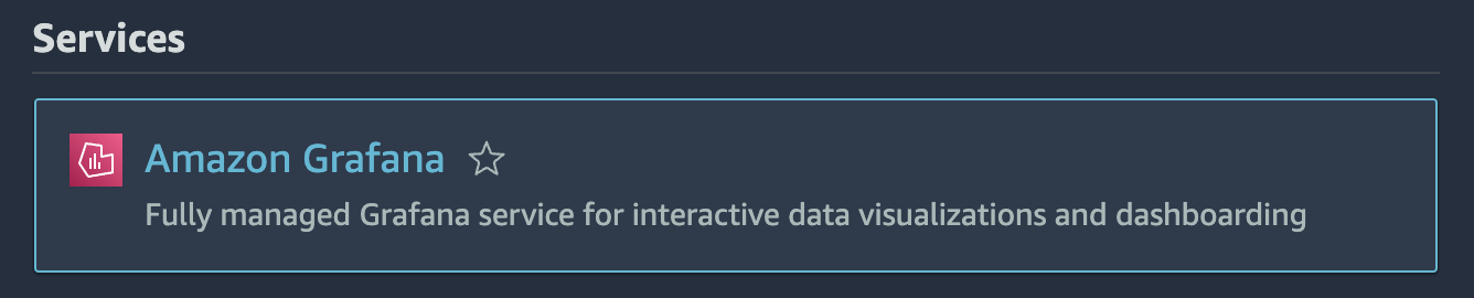 Amazon Grafana