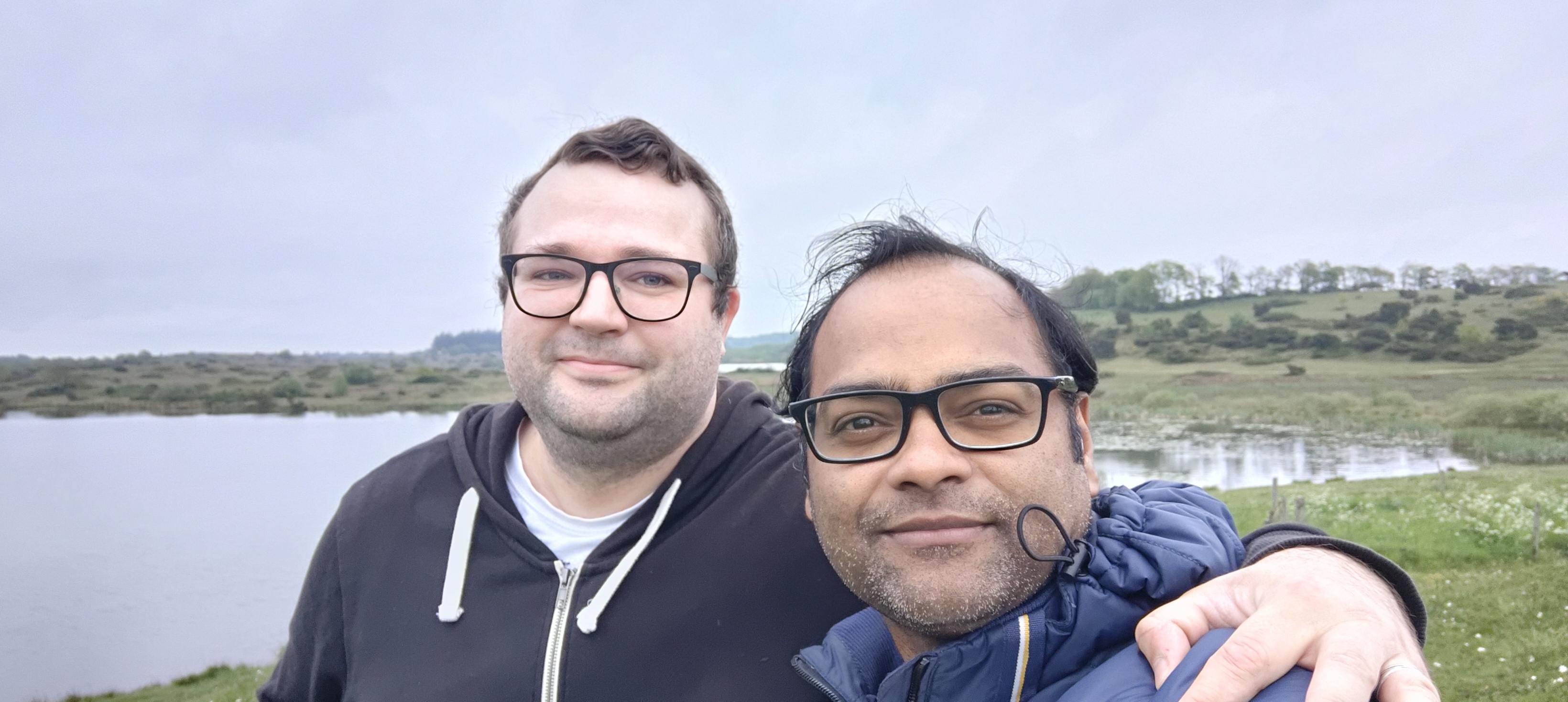 With lars in Denmark