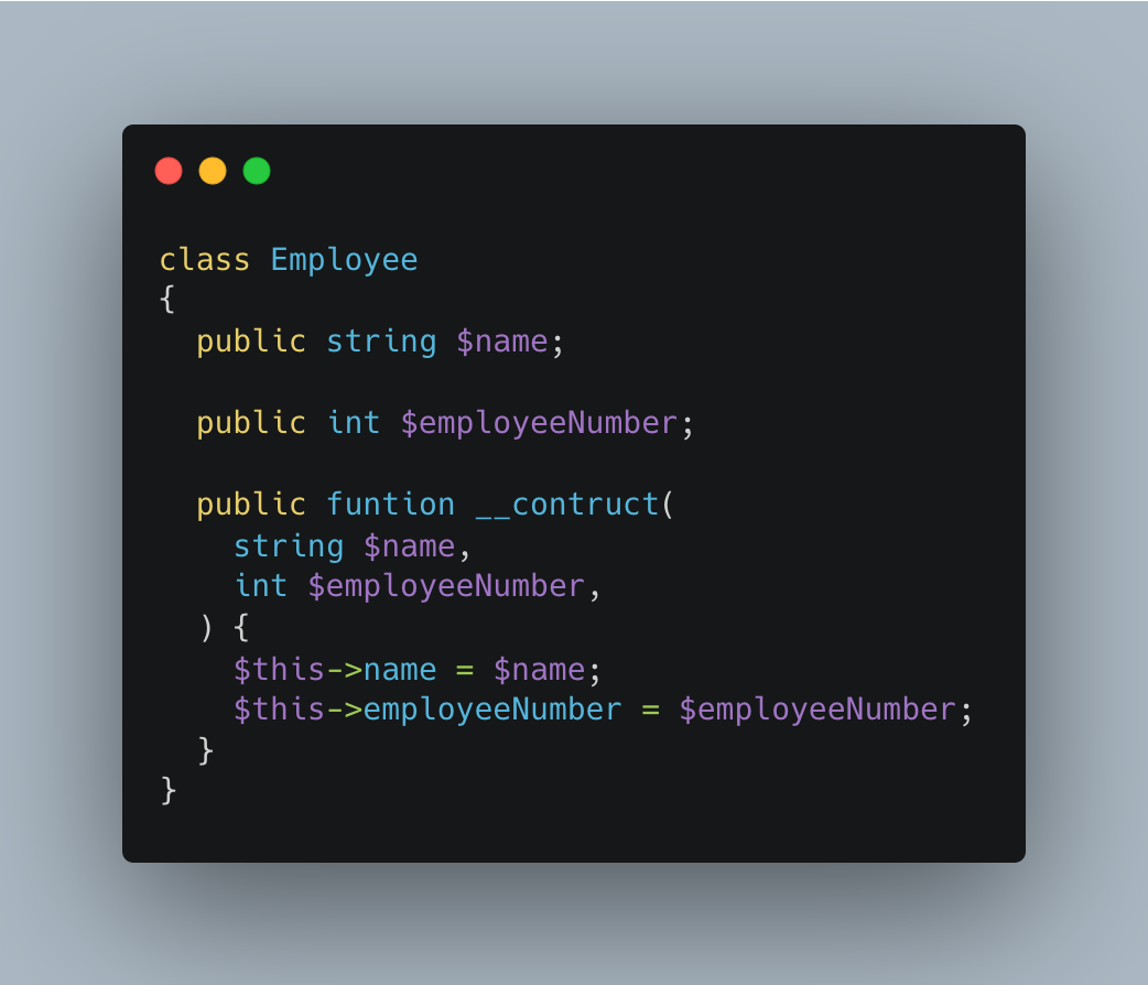 Old Constructor Syntax