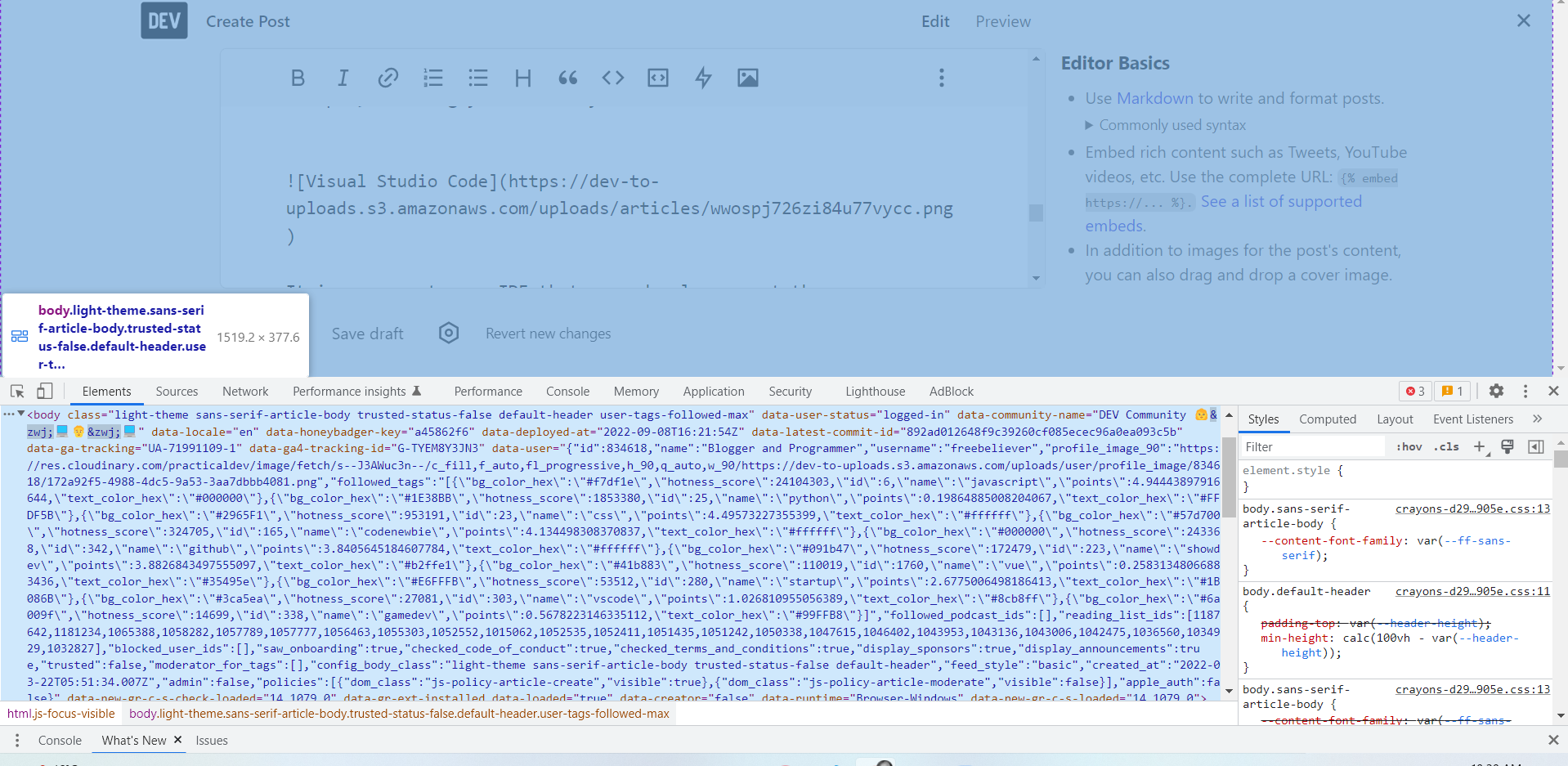 Chrome Developer Tools