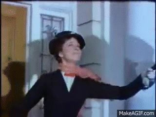 Gif showing Mary Poppins flying