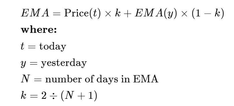 equation for EMA