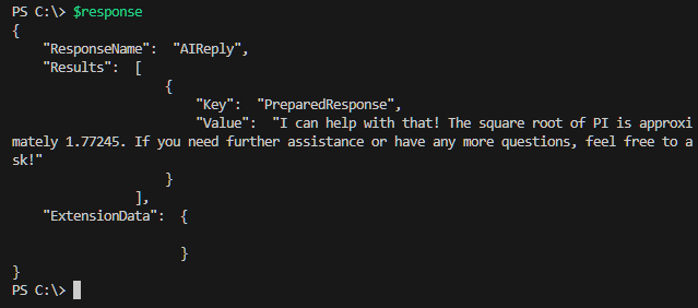 The square root of PI