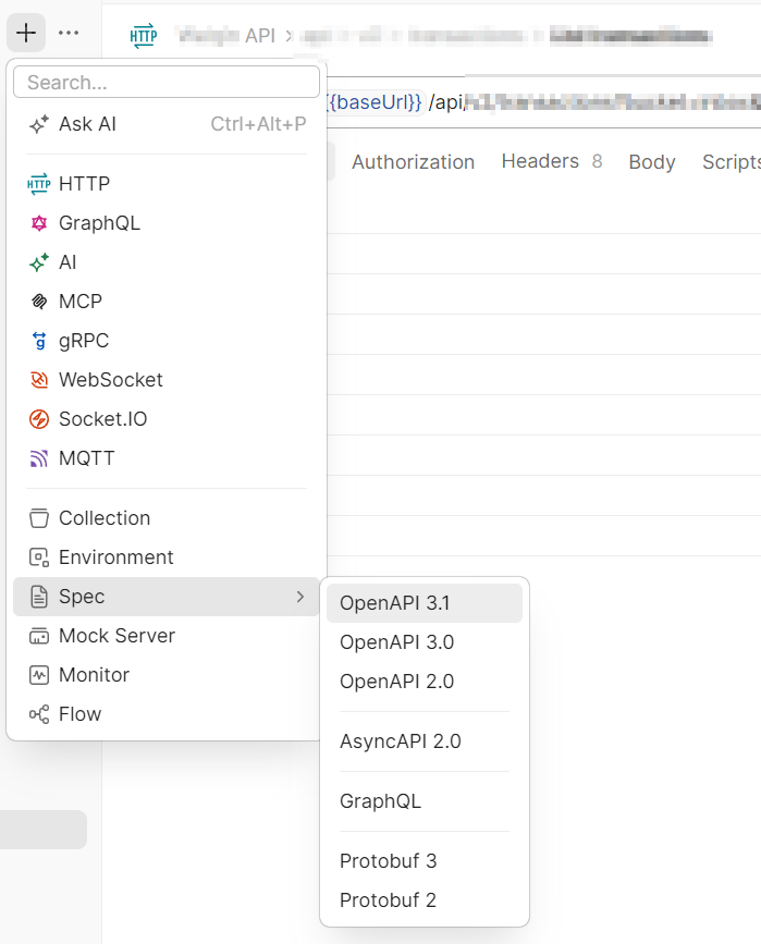 Importing openapi spec in Postman