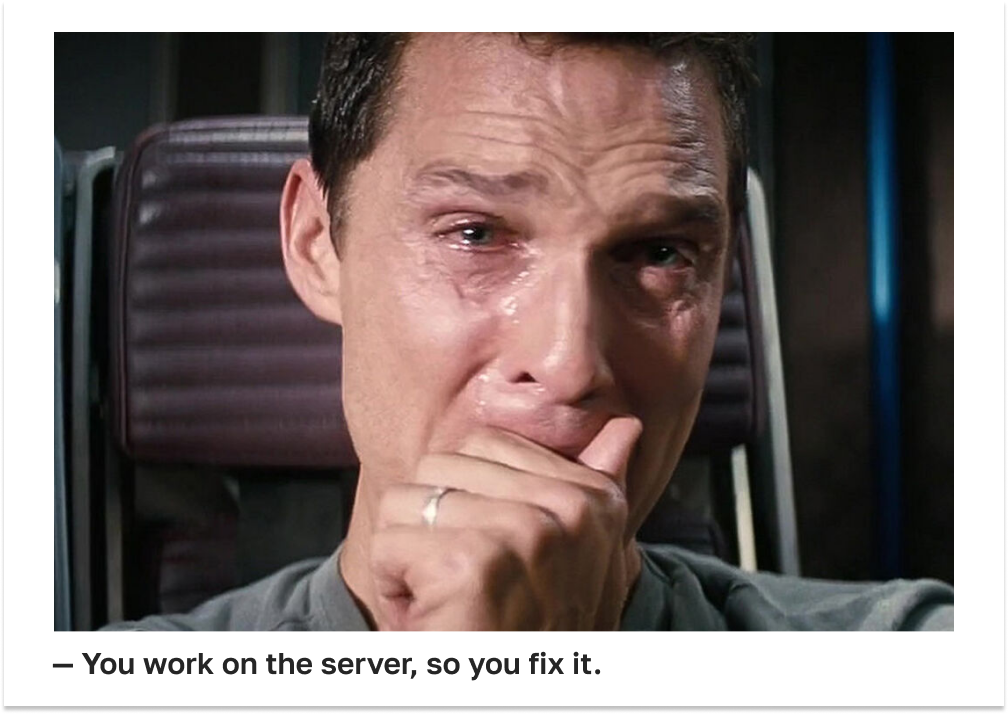Get rid of the sysadmin already