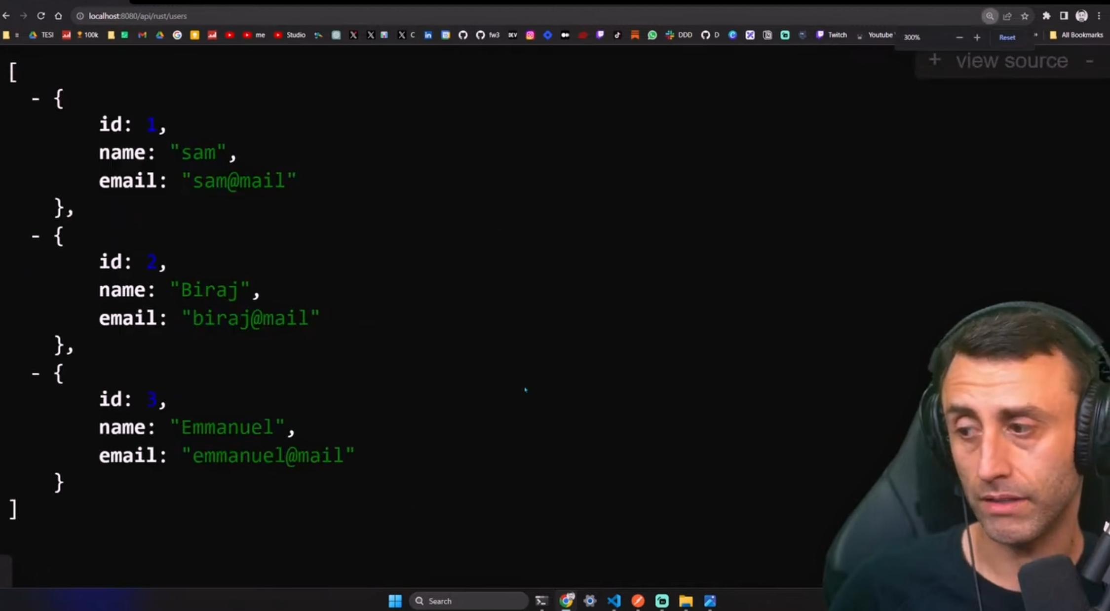 Build a FULL STACK Web app with Rust API, Next.js 14, Serde, Postgres, Docker, docker Compose