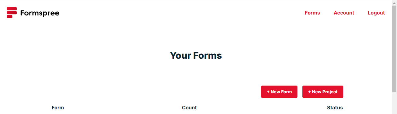 Formspree.io Redirect Image