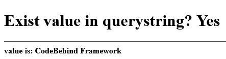 URL With Querystring