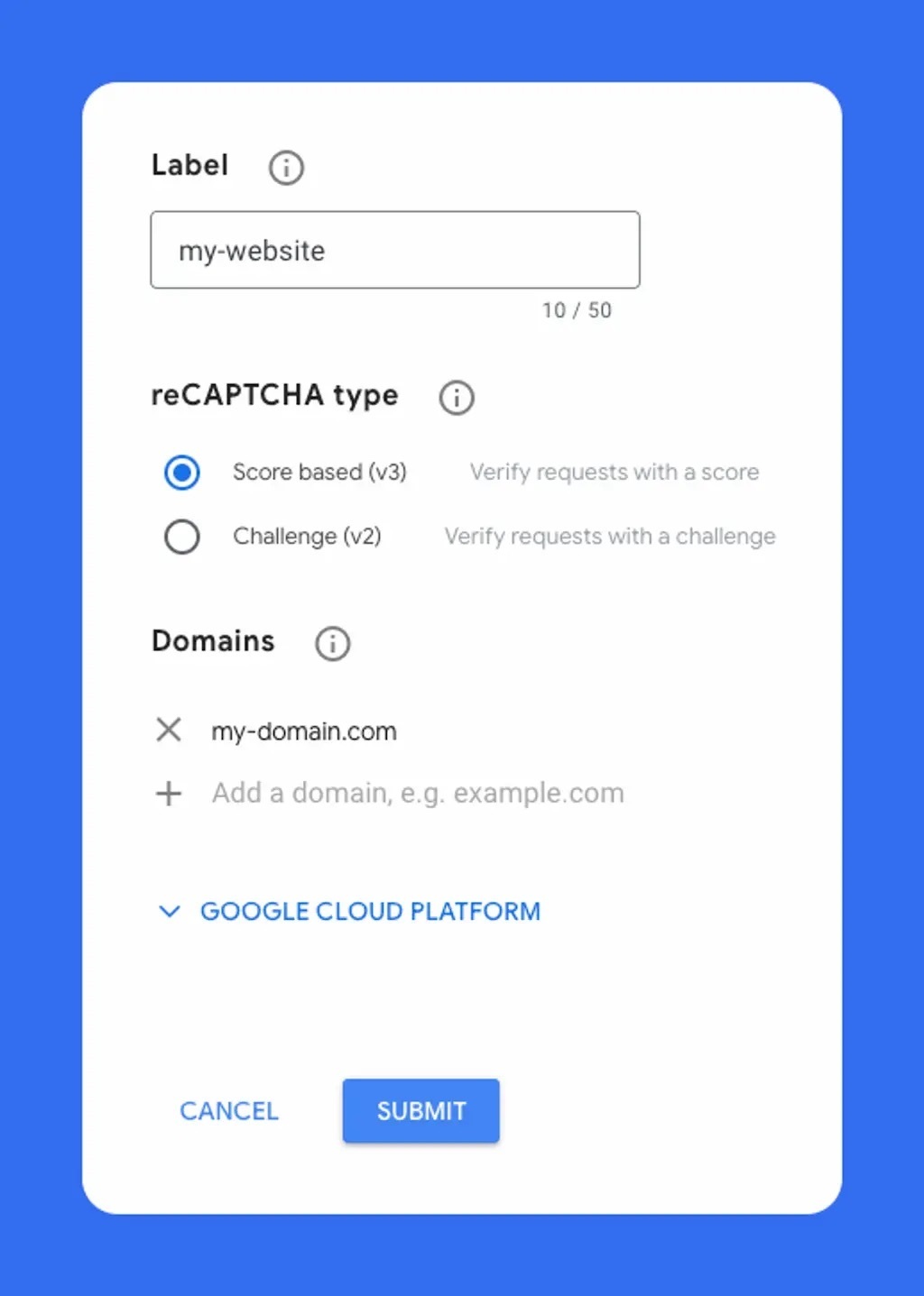 create captcha
