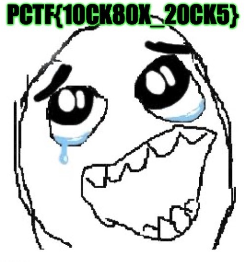 The feeling when you catch the flag