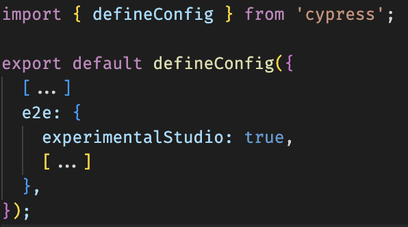 CypressConfig