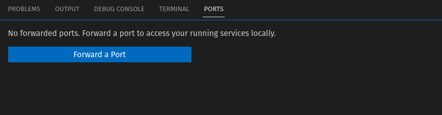 Add PORT