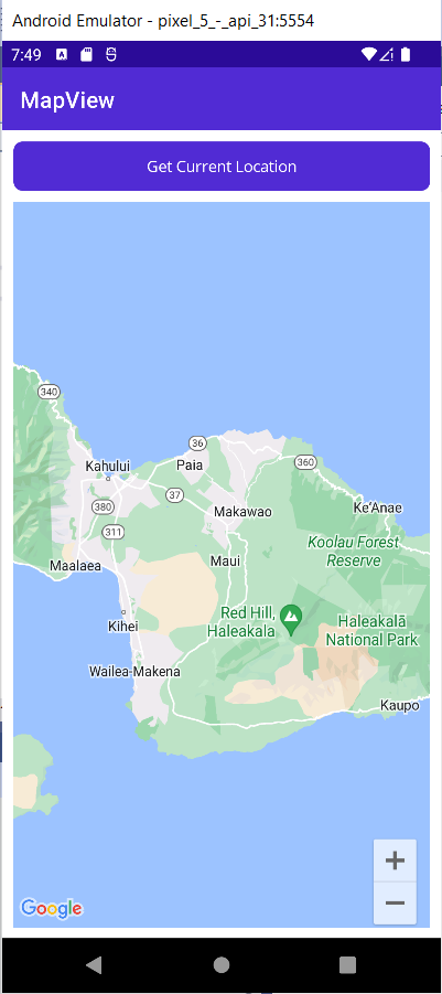 Maps in .NET MAUI 1