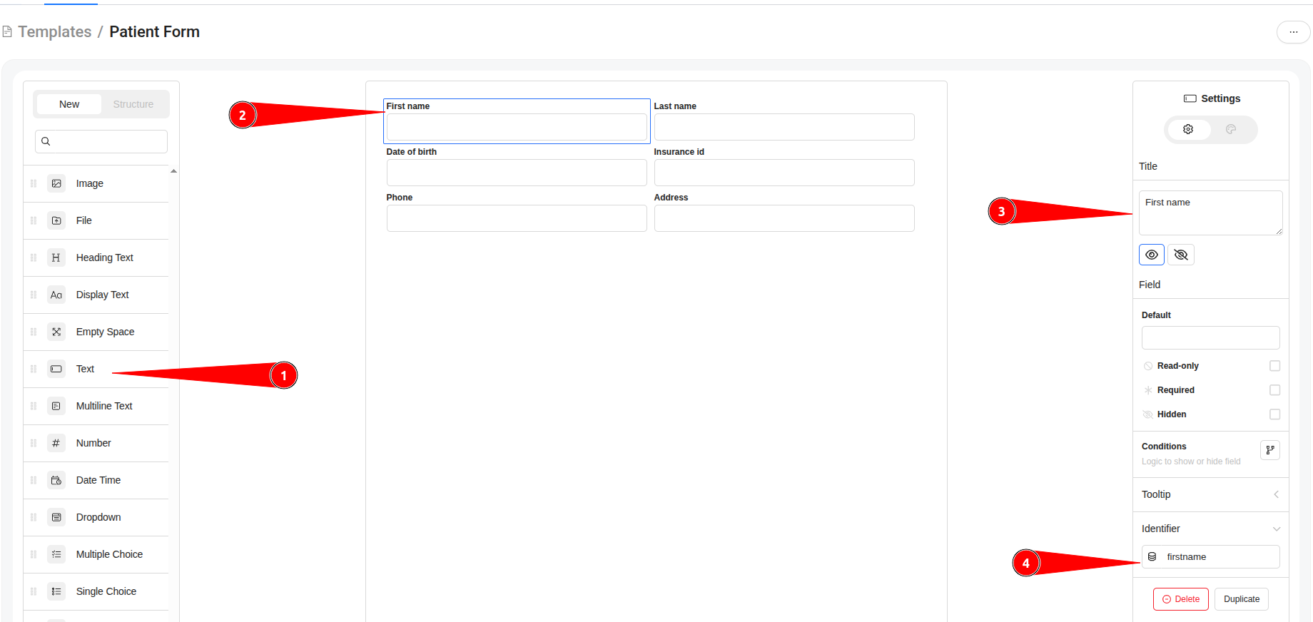 Patient Form