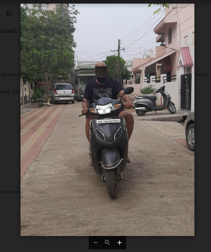 Blurred Image in Attachment