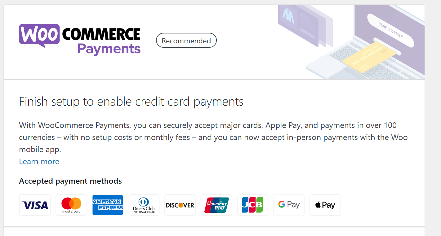 payment woo commerce