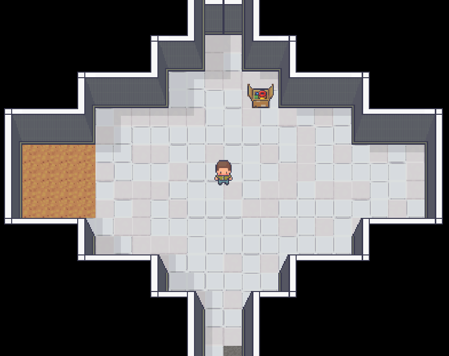 A picture showing the First Room of the Dome