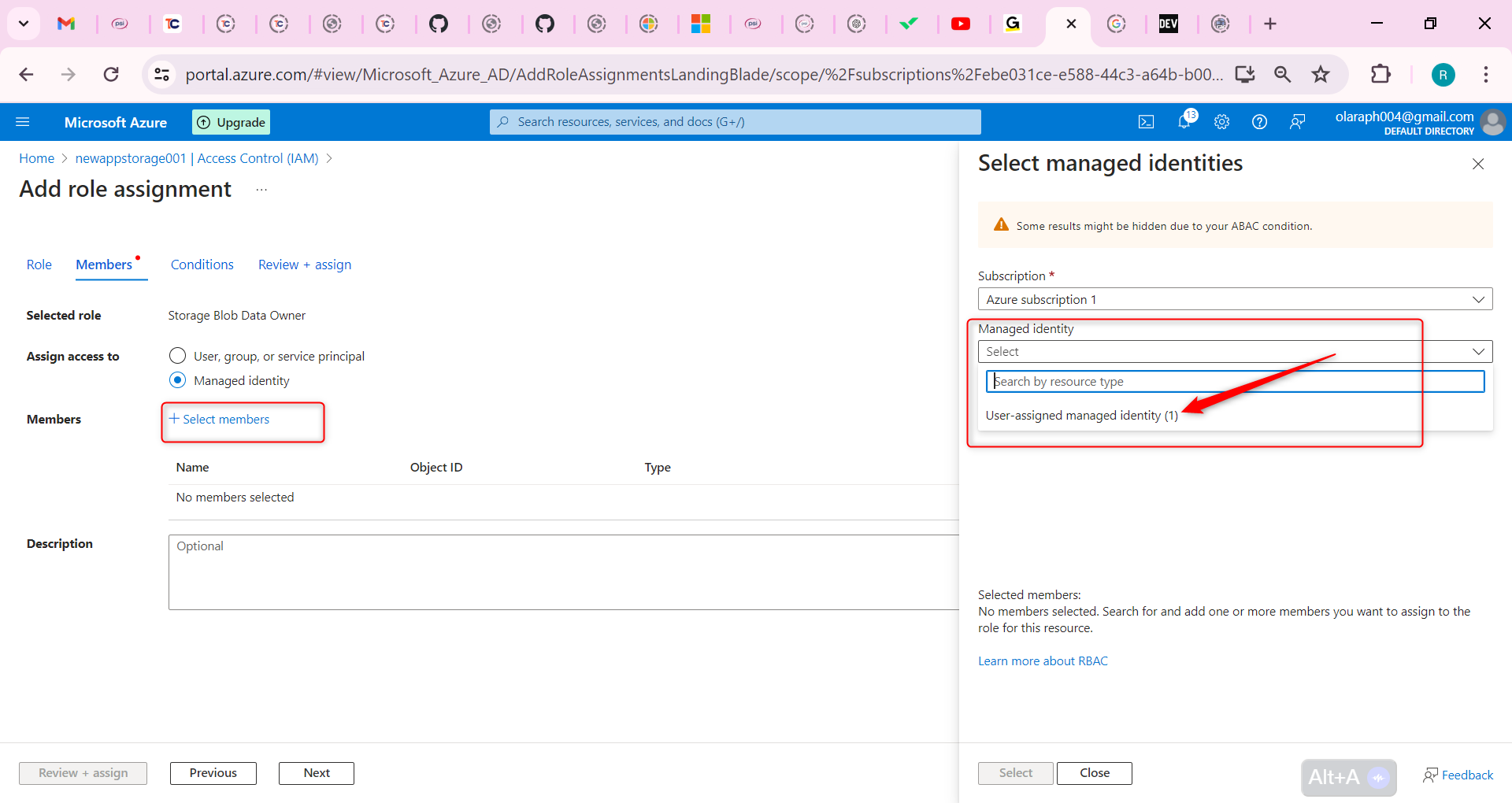 User-assigned managed identity