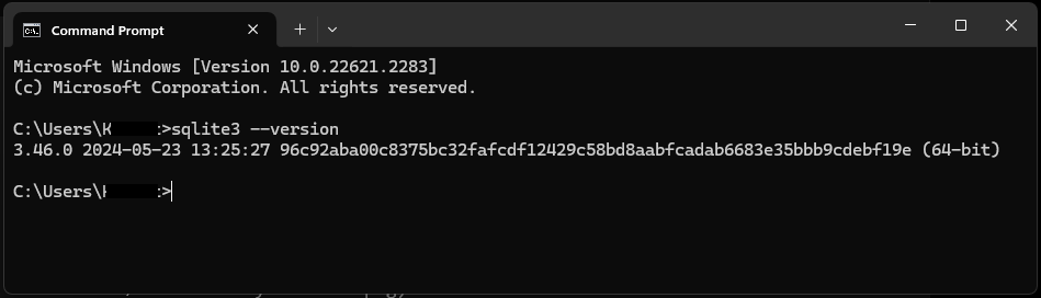 verifying installation