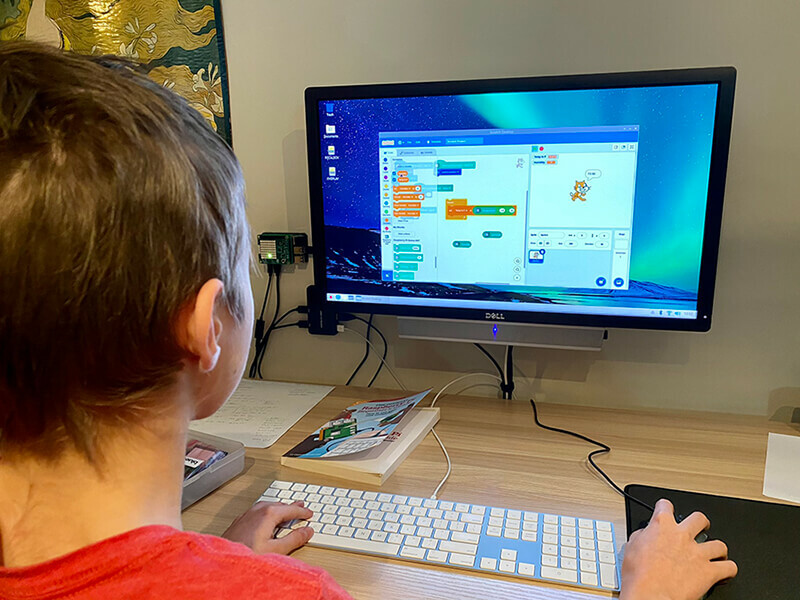 scratch on raspberry pi