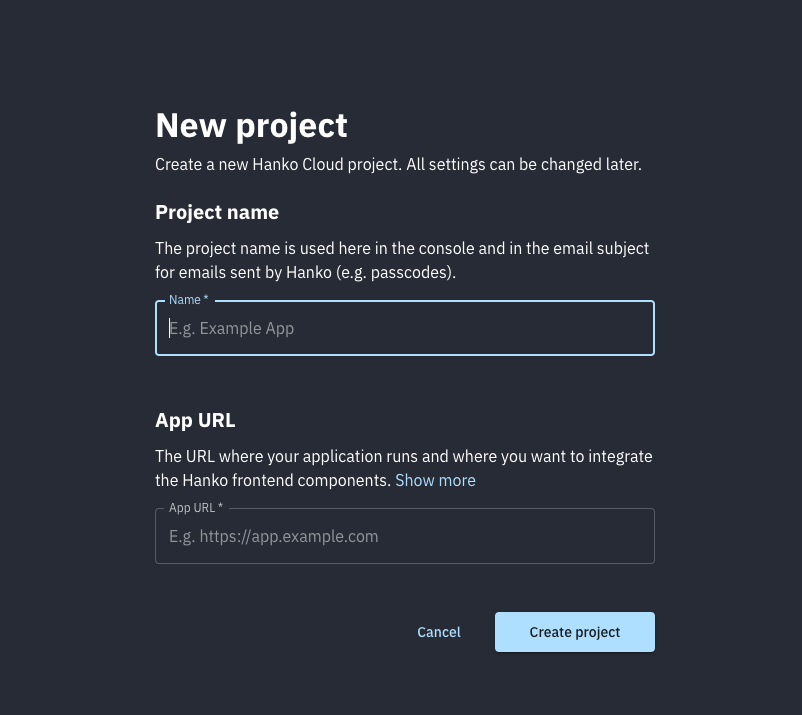 Hanko Cloud Project