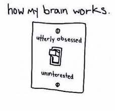 A lightswitch illustrating how my brain works - "utterly obsessed" or "completely uninterested"