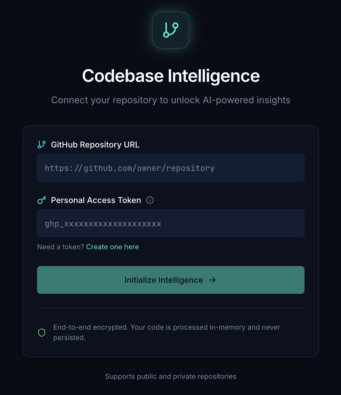 Codebase Intelligence screenshot 1